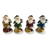 Custom Mini Resin Santa Claus Statue for Christmas Gift