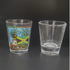 Wholesale Personalized Promotional Custom Logo Print Shot Glass Souvenir