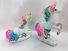 Custom Cute Polyresin Cartoon Figurine Birthday Gift Resin Unicorn Statue