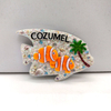 Custom Resin Beach Island Tourist Gift Mexico Cozumel Souvenir Fridge Magnet