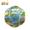 Custom Design Resin 3D Souvenir Landscape Plate