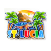 Factory Custom MDF Wood Tropical Beach Gift Design Antigua and Barbuda Souvenirs Fridge Magnet