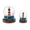 Wholesale Travel Gift Snow Ball Custom Resin Beach Souvenir Snow Globe