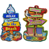 Custom Logo Tourism Gift Beach Turtle Saint St. Kitts & Nevis Souvenir Fridge Magnet