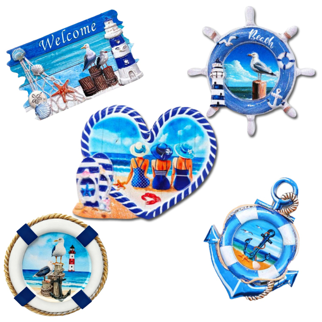 Resin France Travel Lyon Souvenir Fridge Magnet