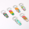 Customized Logo Tourist Souvenir Beach Key Chain Acrylic Flip Flops Keychains