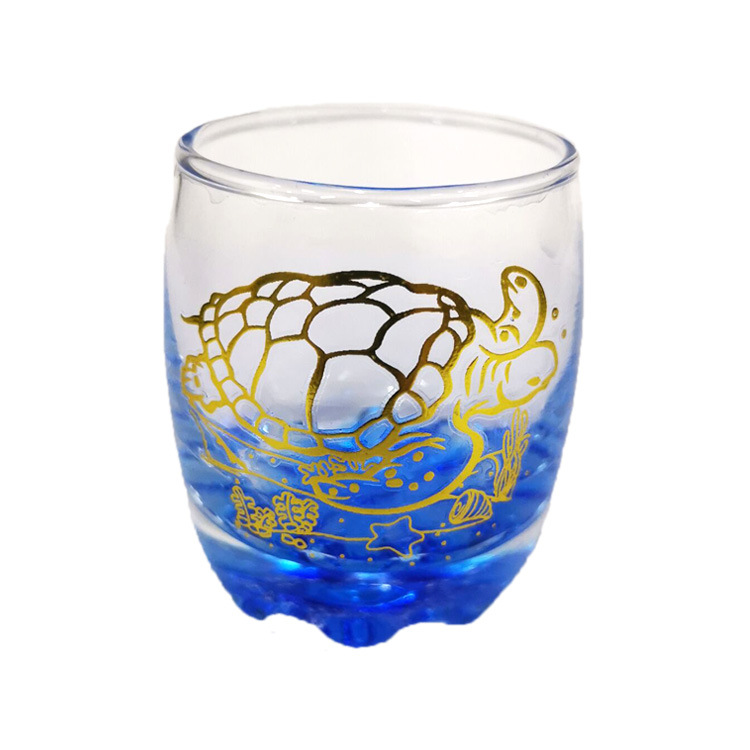 Customized Logo Party Beach Souvenir St Maarten Turtle Shot Glasses