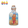 Customized Tourist Resin Bottle Shaped Maritime Gifts Nautical Souvenir Fridge Magnet