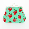 Custom PU Leather Summer Fruit Banana Strawberry Coin Purse