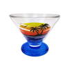 Custom Logo Party Decor Tourist Beach Souvenir Glass Ice Cream Cup