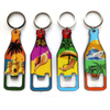 Colorful Epoxy Beach Souvenir Gift Custom Bottle Opener Keychain