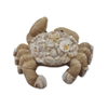 Beach Decor Souvenir Gift Ocean Animal Statue Resin Turtle Figurine with Sand and Shells