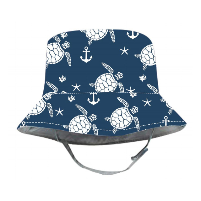 Custom Logo Print Cotton Cute Kids Bucket Hat Children Beach Hats