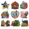 Customized European Landscape Tourist Resin 3D Slovakia Souvenir Fridge Magnet