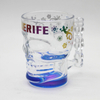 Custom Logo Tourist Souvenir Beer Mug Skull Glass Cup