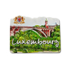 Resin Souvenir Gift Collection Luxembourg Souvenir Fridge Magnet