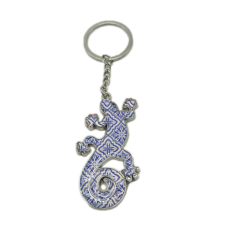 Wholesale Custom Shaped Zinc Alloy Metal Tourist Souvenir Keychains with Your Logo Names