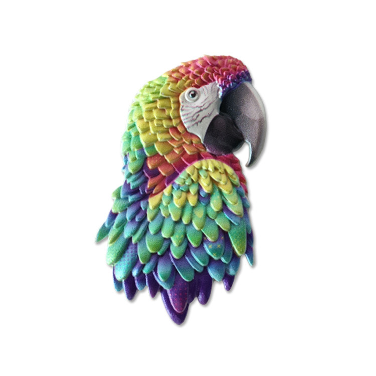 Wholesale Custom Resin 3D Printing Animal Shape Bird Souvenir Eagle Fridge Magnet