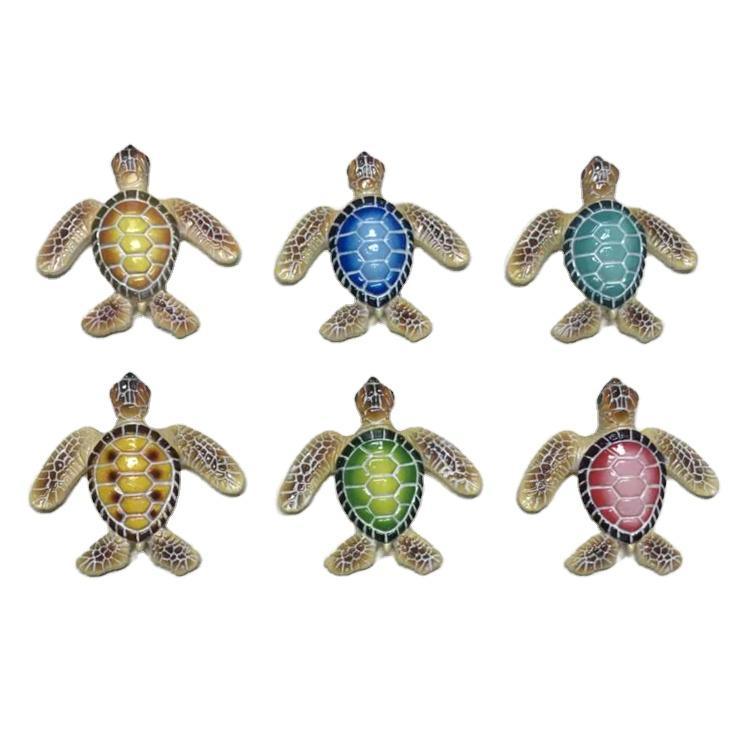 Wholesale Custom Beach Souvenir 3D Resin Sea Turtle Keychain