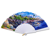 Factory Customized Logo Printing Foldable Tourist Souvenir Plastic Hand Fans Wholesale Custom Hand Fan for Women