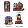 Custom Country City Fridge Magnet Tourist Souvenir London Wooden Magnet