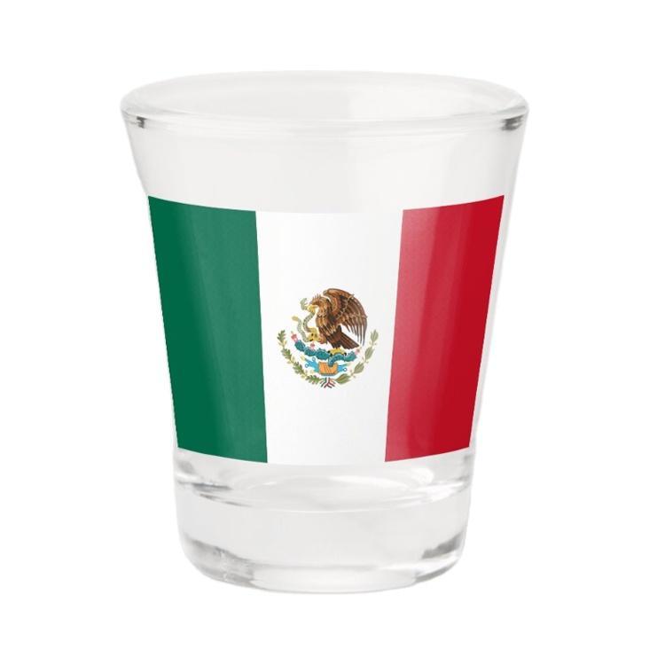 Custom Decal Logo Vodka Tourist Souvenir Canada Shot Glass