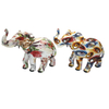 Water Transfer Home Decorative Accessories Resin Elephant Figurine Decoration Elephant Statue