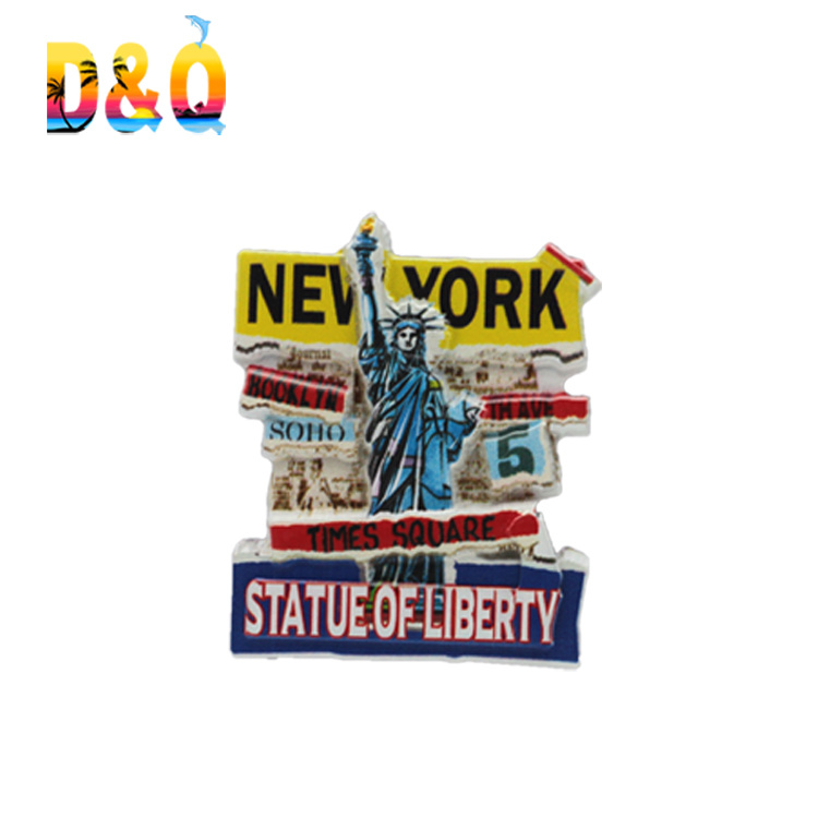 Custom Printed New York Tourist Souvenir Fridge Magnet