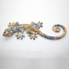 Modern Art 3D Decorative Gecko Statue Resin Lizard Wall Decor Hanging