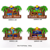 Tourist Beach Souvenir Acrylic Magnets for Refrigerator Fridge Magnet Custom