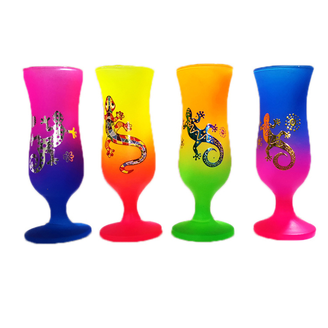 Wholesale Personalized Beach Tourist Souvenir Custom Logo Stem Shot Glasses