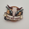 Custom Resin Printed Wild West Cowboy Design Texas Souvenir Fridge Magnet