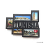 Custom Tourist Souvenir Wood Epoxy Fridge Magnet Souvenir Tunisia Fridge Magnet