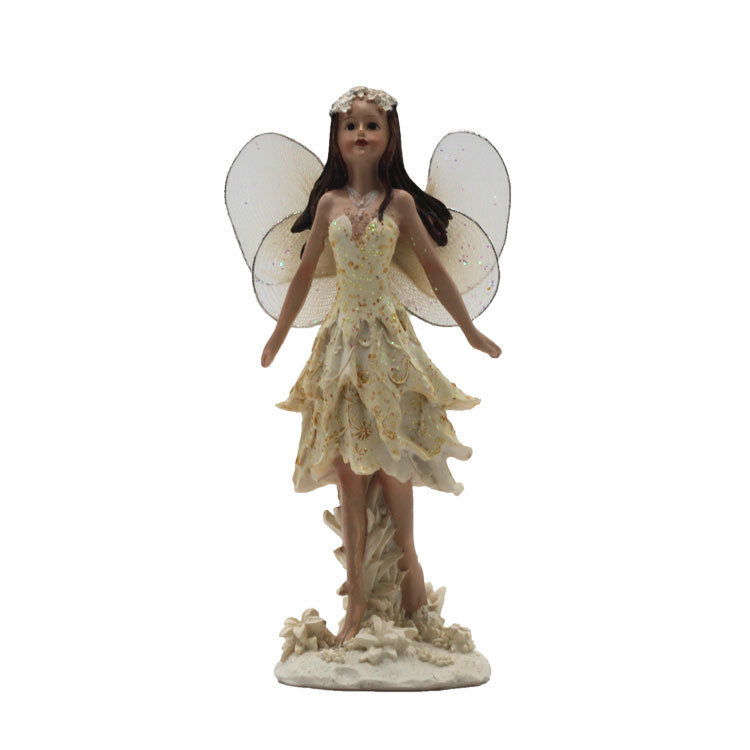 Wholesale Resin Garden Figurine Flower Fairy Statue