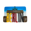 Custom High Quality Hand Printed Resin European City Travel Gift Germany Berlin Souvenir Fridge Magnet