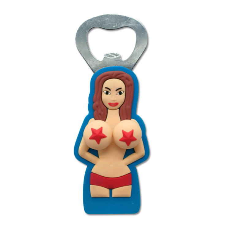 Customized Humor Funny Resin Silicone Refrigerator Magnet Sexy Boobs Fridge Magnet