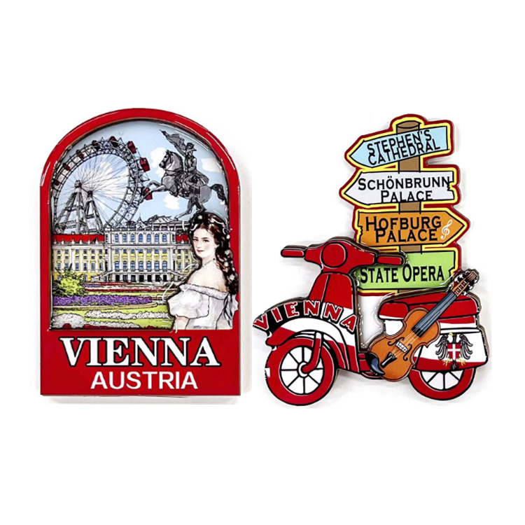 Factory Customized Logo Letter Shaped MDF Wood Mongolian Souvenir Mongolia Fridge Magnet