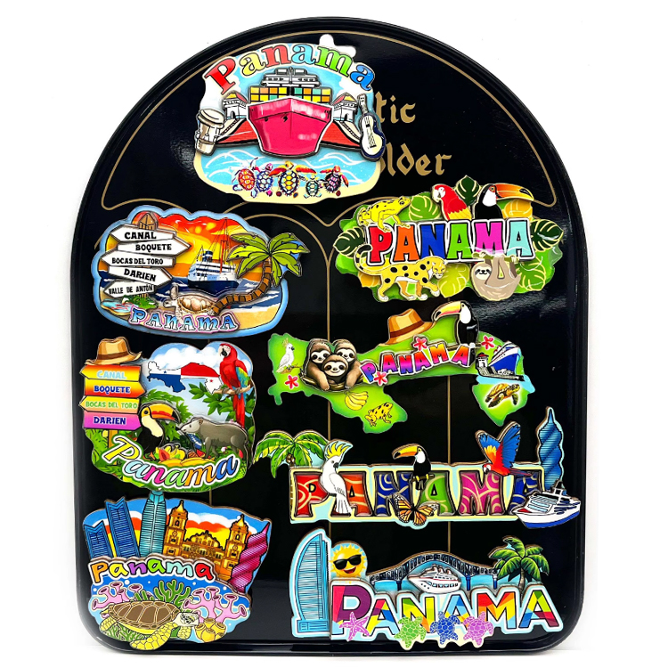 Custom Logo Design Sloth MDF Wood Fridge Magnet Pura Vida Costa Rica Souvenir Fridge Magnet