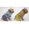 Wholesale Custom Home Living Room TV Cabinet Decor Colorful Dog Figurine Resin Bulldog Statue