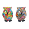 Wholesale Custom Logo Fashion Colorful Table Home Decor Owl Figurine Resin Owl Statue