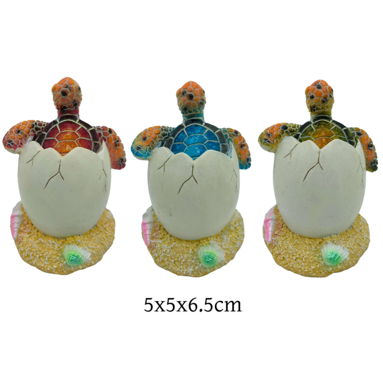 Custom Logo Handmade Beach Souvenir Sea Turtle Fridge Magnet Resin Tortoise Magnet