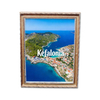 Custom Resin Printing Ionian Islands Greece Kefalonia Souvenir Magnet Magnet