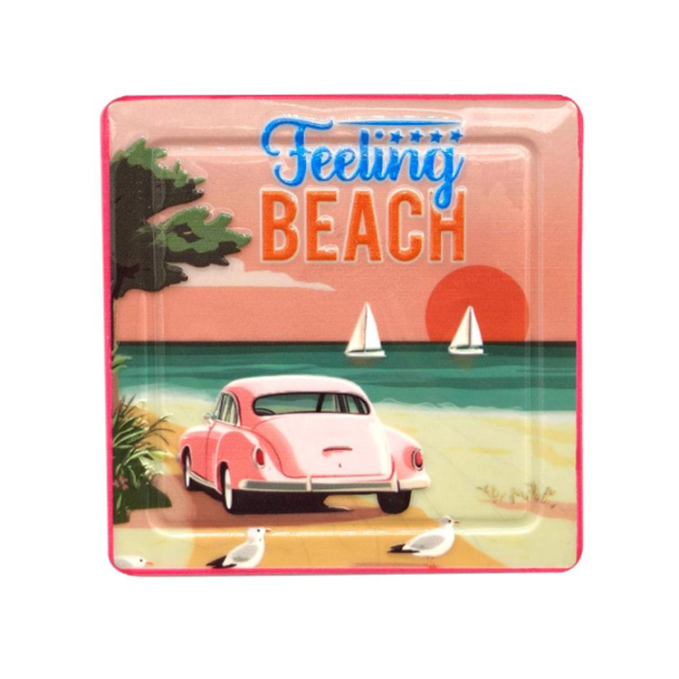 Factory Customized Logo Printed Provence Cote D'Azur Marseille Nice Souvenir Toulon Fridge Magnet