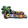 Customized Logo Letter Rubber Magnet Cancun Mexico Souvenir PVC Fridge Magnet