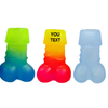 Customized logo Party Souvenir Colorful Personalized Sexy Penis Shaped Sexy Shot Glass