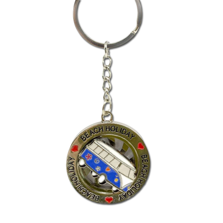 Custom Logo Alloy Metal Key Chain Caribbean Bahamas Nautical Pirate Souvenir Pirate Theme Keychain