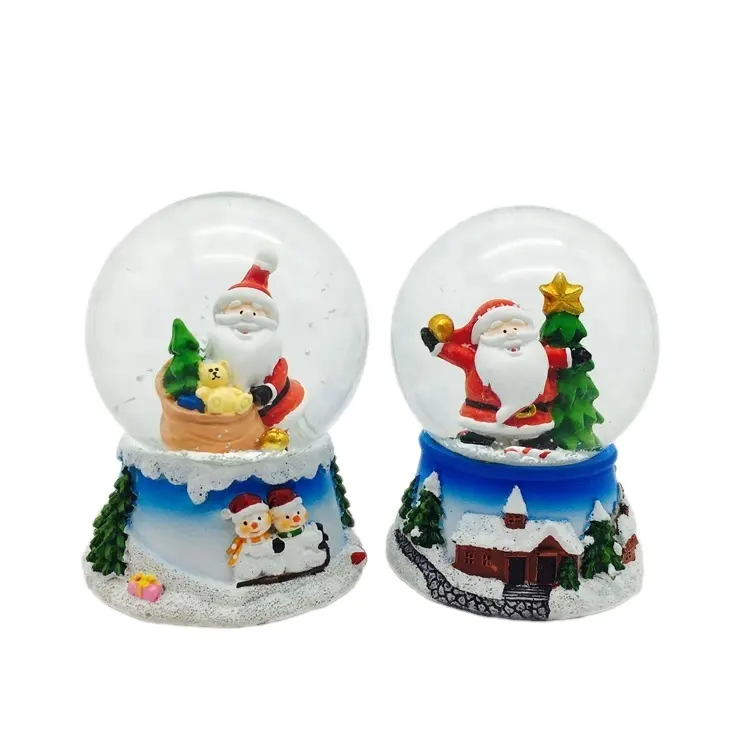 Wholesale Travel Gift Snow Ball Custom Resin Beach Souvenir Snow Globe