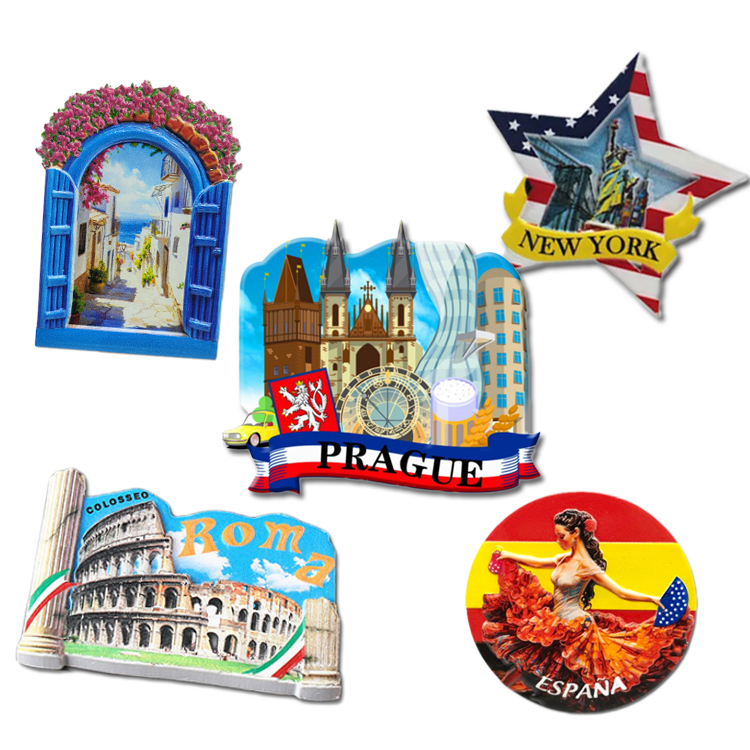 Custom Resin Printing Travel Gift Netherlands Amsterdam Holland Souvenir Magnet