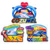 Custom Logo MDF Wood Mexico City Beach Ixtapa Tulum Los Cabos Cabo San Lucas Souvenir Fridge Magnet