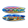 Resin Surf Surfboard Florida Miami Beach Souvenir Fridge Magnet